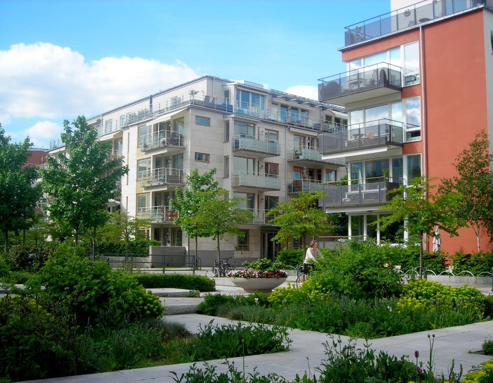 Un écoquartier en Suède