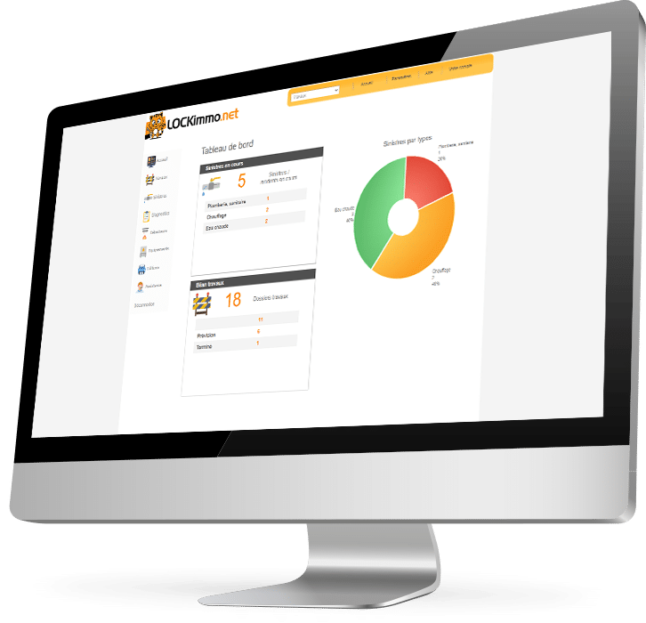 Mockup travaux logiciel lockimmo