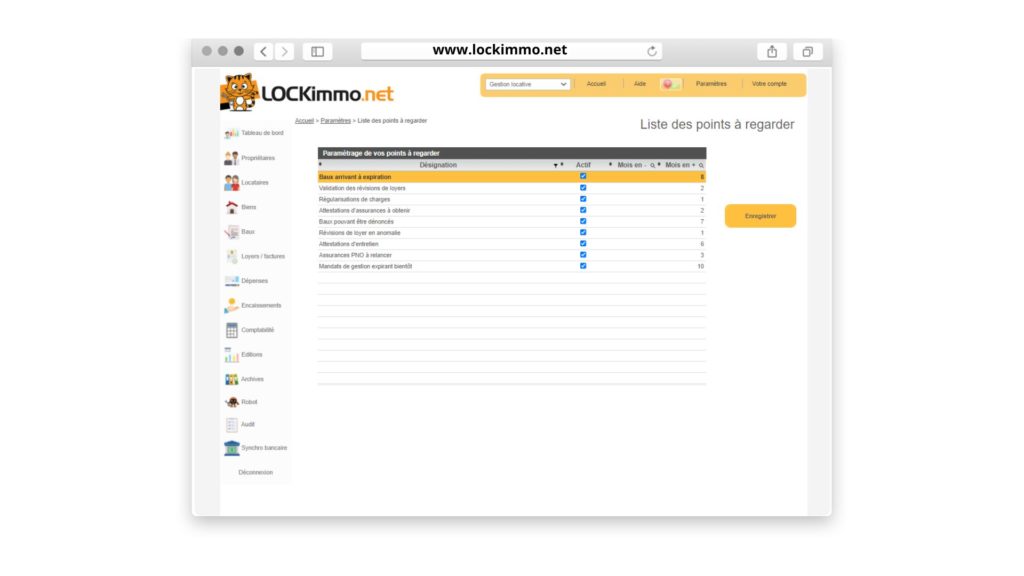 les alertes automatiques au sein du logiciel de gestion locative LOCKimmo