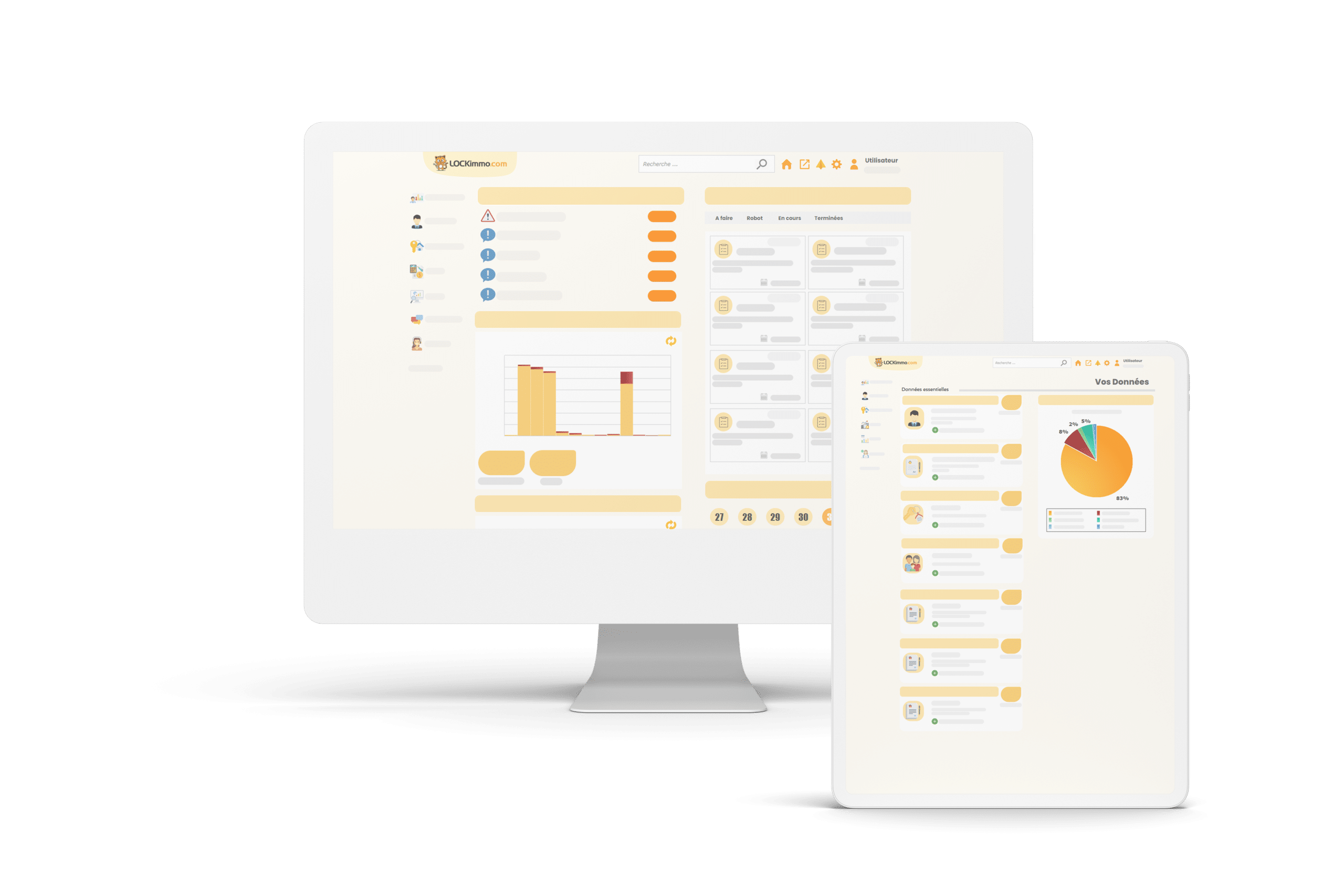 mockup logiciel de gestion locative